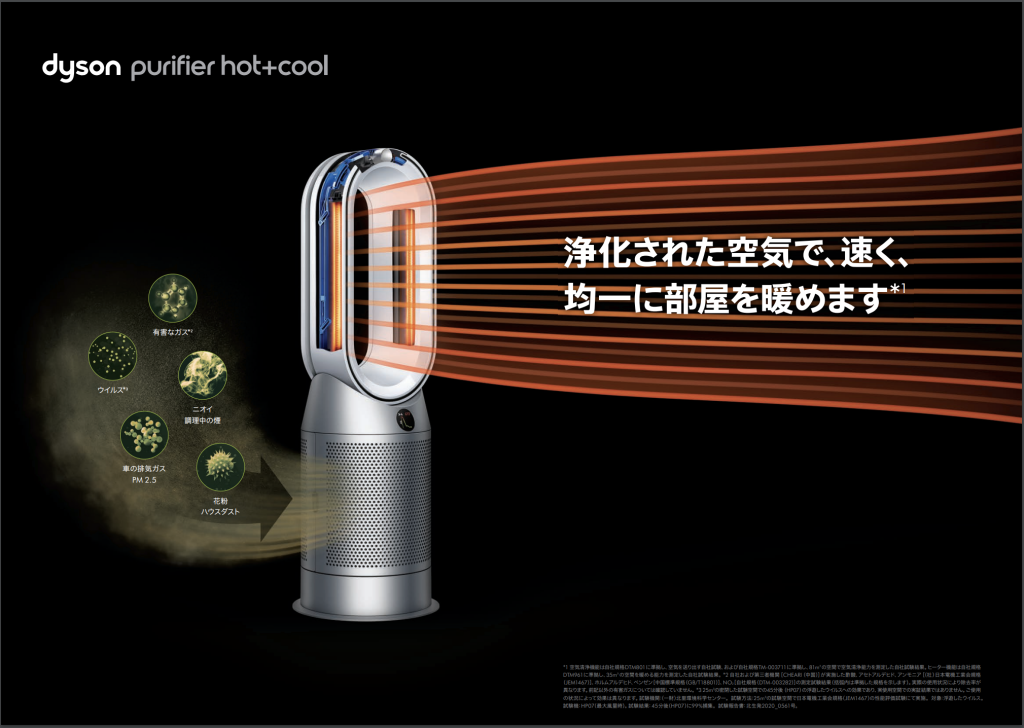 Dyson 射し HP07BN 空気清浄機